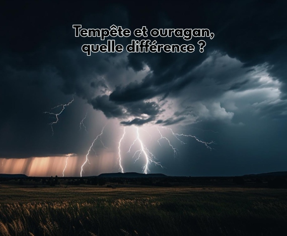 Tempête et ouragan, quelle différence ?